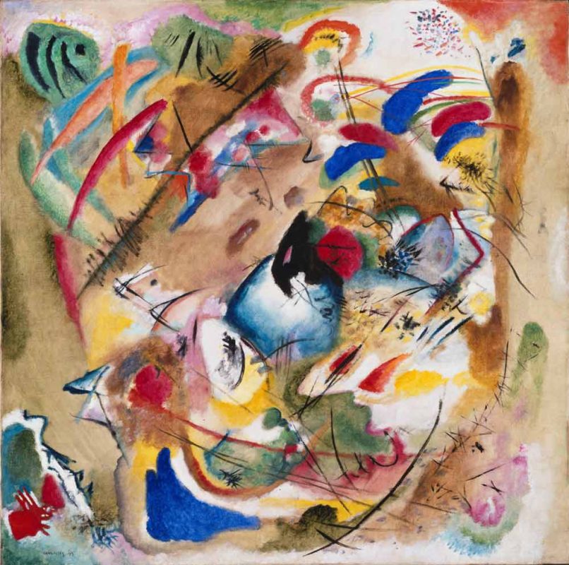 Wassily Kandinsky, Träumerische Improvisation, 1913, Bayerische Staatsgemäldesammlungen - Pinakothek der Moderne